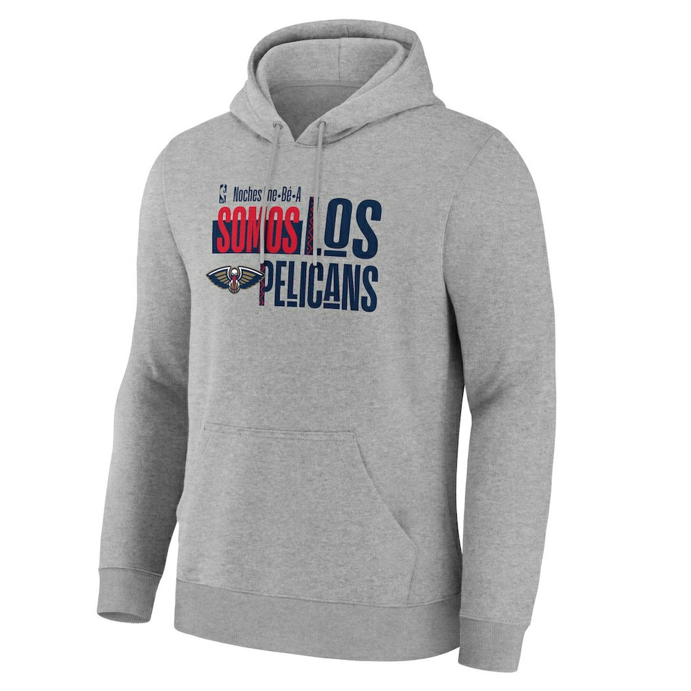 NBA - New Orleans Pelicans Noches Training Hoodie - Gray
