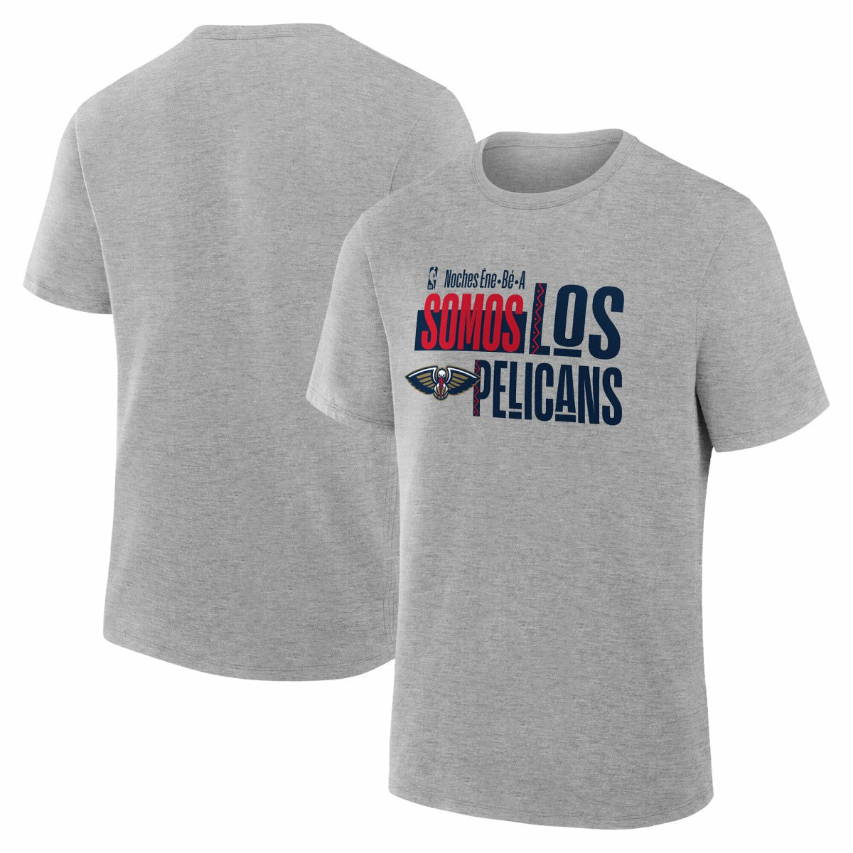 NBA - New Orleans Pelicans Noches Training T-Shirt - Gray