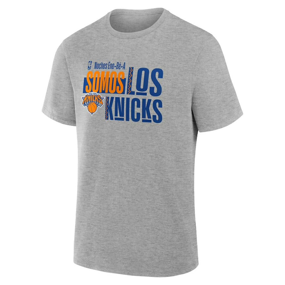 NBA - New York Knicks Noches Training T-Shirt - Gray