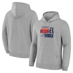NBA - Oklahoma City Thunder Noches Training Hoodie - Gray
