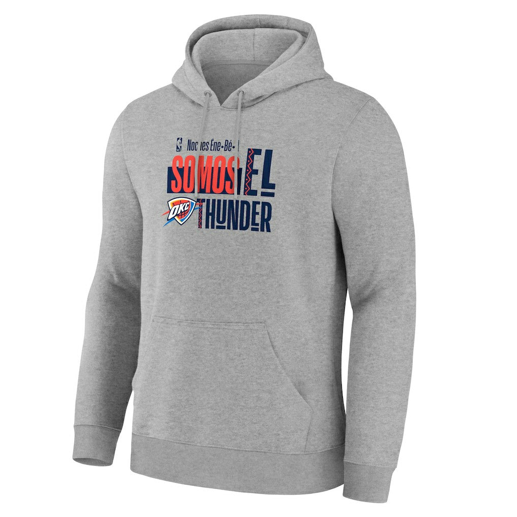 NBA - Oklahoma City Thunder Noches Training Hoodie - Gray