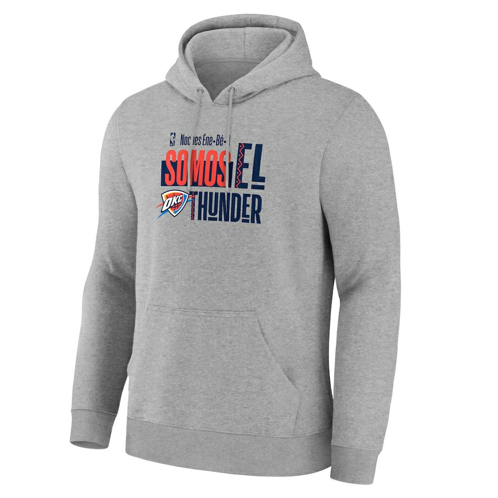 NBA - Oklahoma City Thunder Noches Training Hoodie - Gray