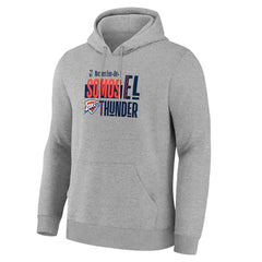 NBA - Oklahoma City Thunder Noches Training Hoodie - Gray
