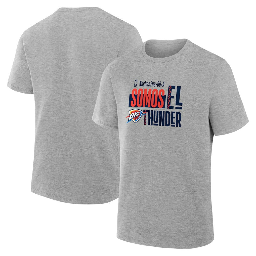 NBA - Oklahoma City Thunder Noches Training T-Shirt - Gray