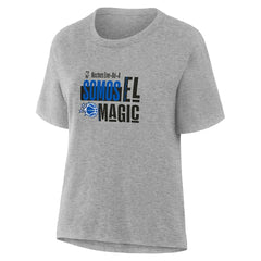 NBA - Orlando Magic Women's Noches Training T-Shirt - Gray
