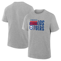 NBA - Philadelphia 76ers Noches Training T-Shirt - Gray