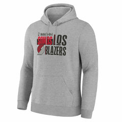 NBA - Portland Trail Blazers Noches Training Hoodie - Gray