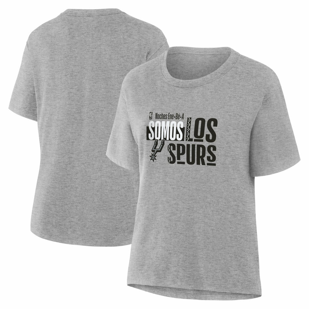 NBA - San Antonio Spurs Women's Noches Training T-Shirt - Gray