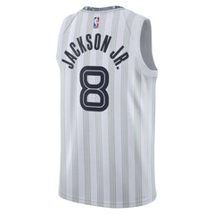 Nike - Jaren Jackson Jr. Memphis Grizzlies Unisex 2025/26 Swingman Jersey - White - City Edition