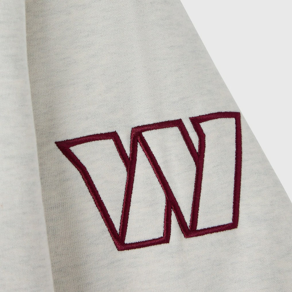 Washington Commanders OVO x NFL Unisex Fleece Sweatshirt Heather Gray - NFL