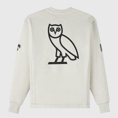 New Orleans Saints OVO x NFL Unisex Fleece Sweatshirt Heather Gray - NFL