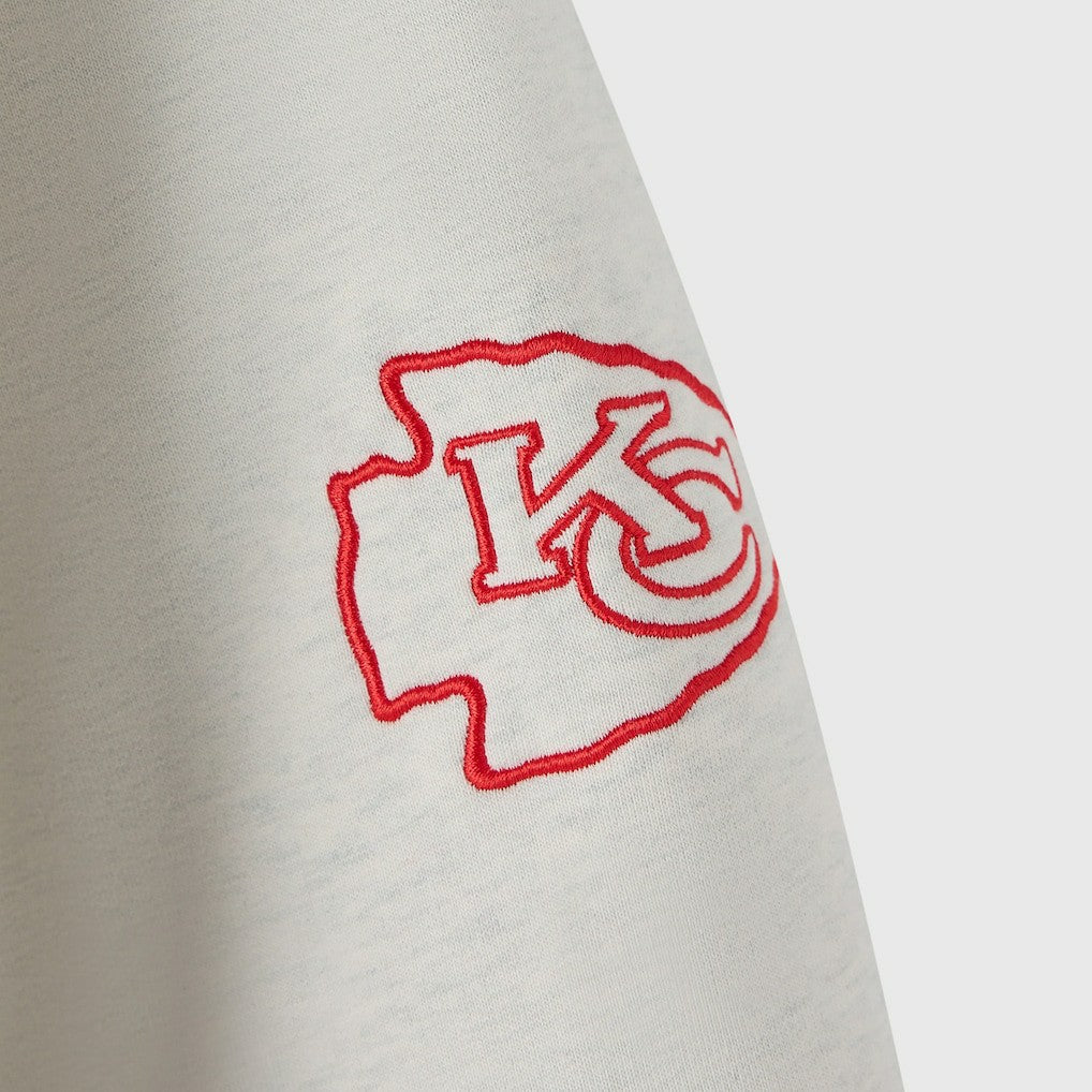 Kansas City Chiefs OVO x NFL Unisex Fleece Sweatshirt Heather Gray - NFL