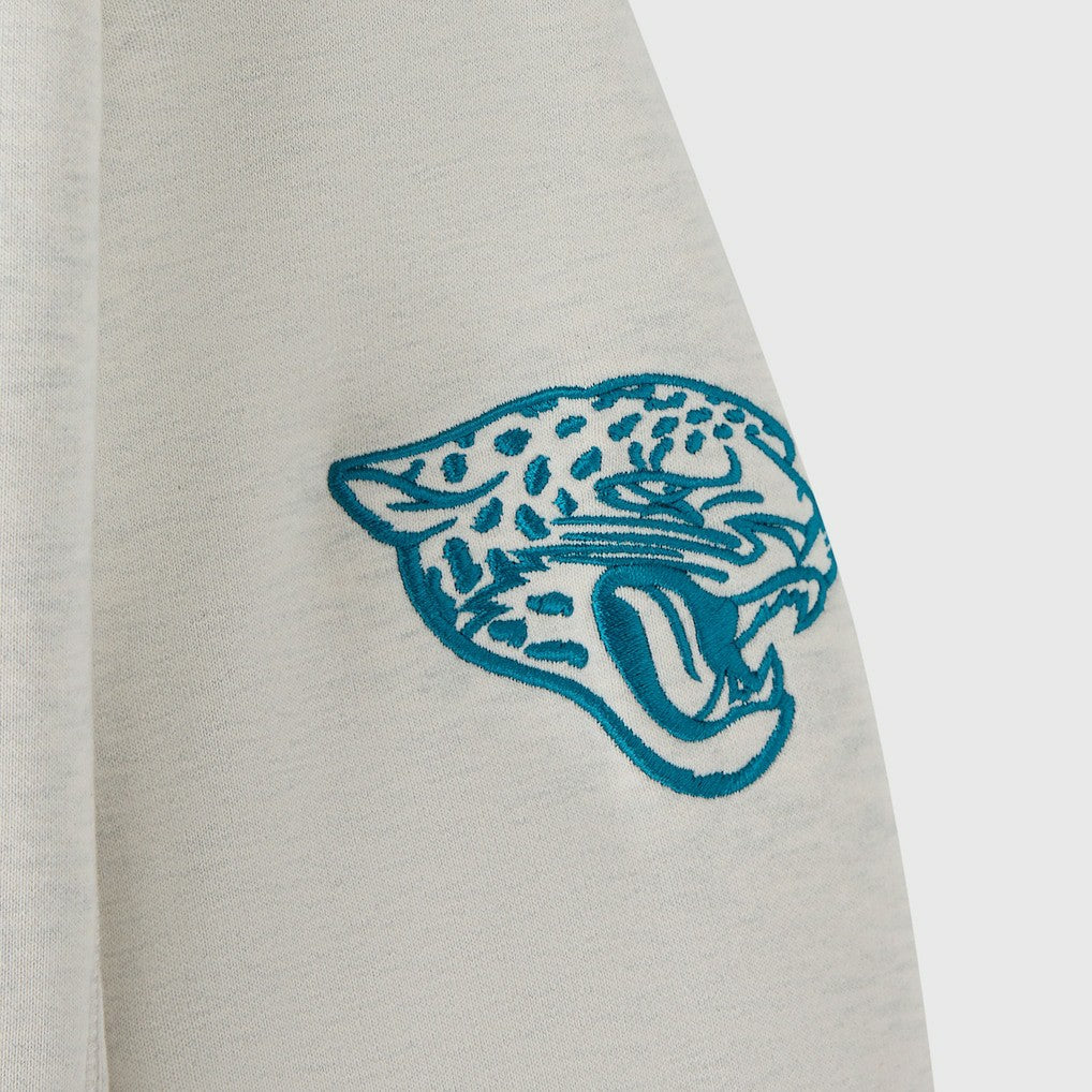 Jacksonville Jaguars OVO x NFL Unisex Fleece Sweatshirt Heather Gray - NFL