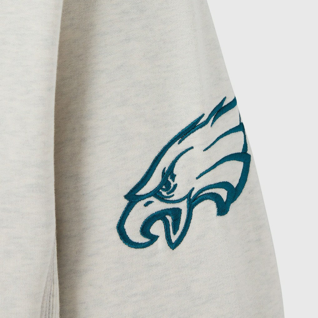 Philadelphia Eagles OVO x NFL Unisex Fleece Sweatshirt Heather Gray - NFL