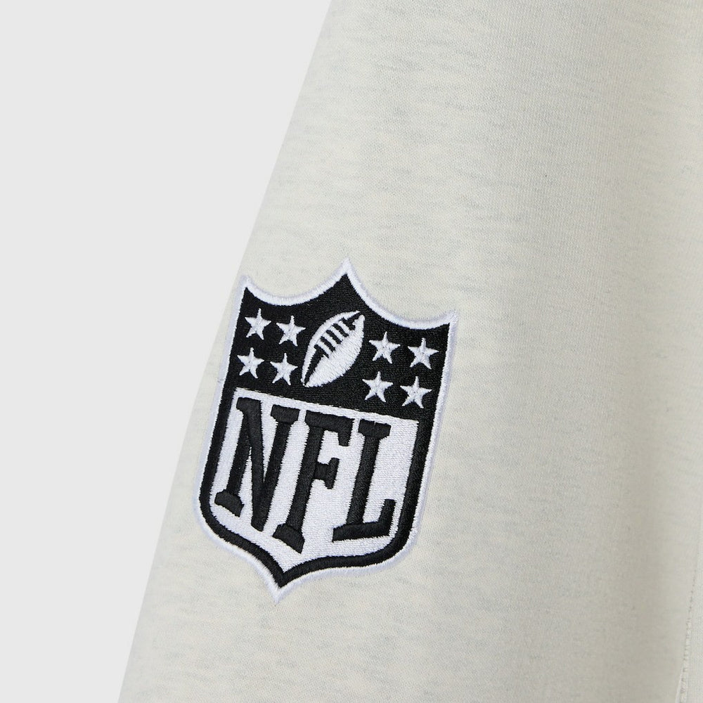 Pittsburgh Steelers OVO x NFL Unisex Fleece Sweatshirt Heather Gray - NFL