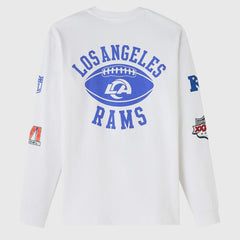 Los Angeles Rams OVO x NFL Unisex Long Sleeve T-Shirt White - NFL