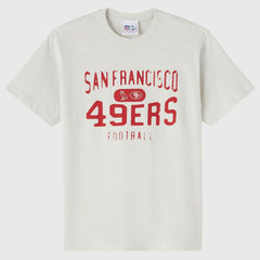 San Francisco 49ers OVO x NFL Unisex T-Shirt Heather Gray - NFL