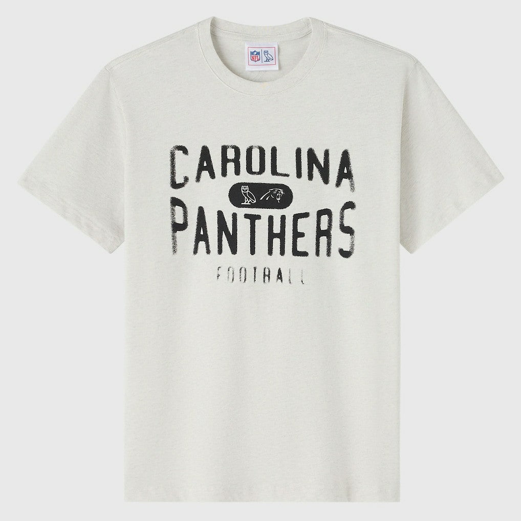 Carolina Panthers OVO x NFL Unisex T-Shirt Heather Gray - NFL