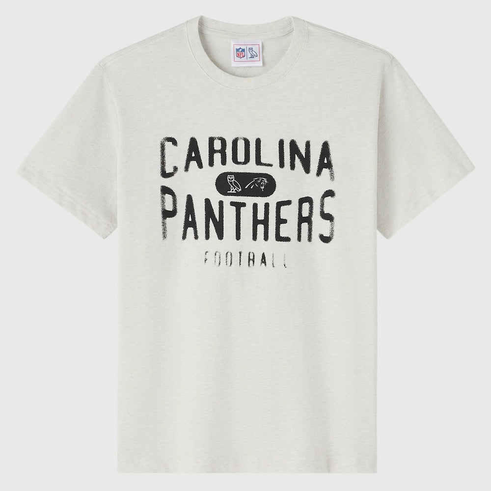 Carolina Panthers OVO x NFL Unisex T-Shirt Heather Gray - NFL
