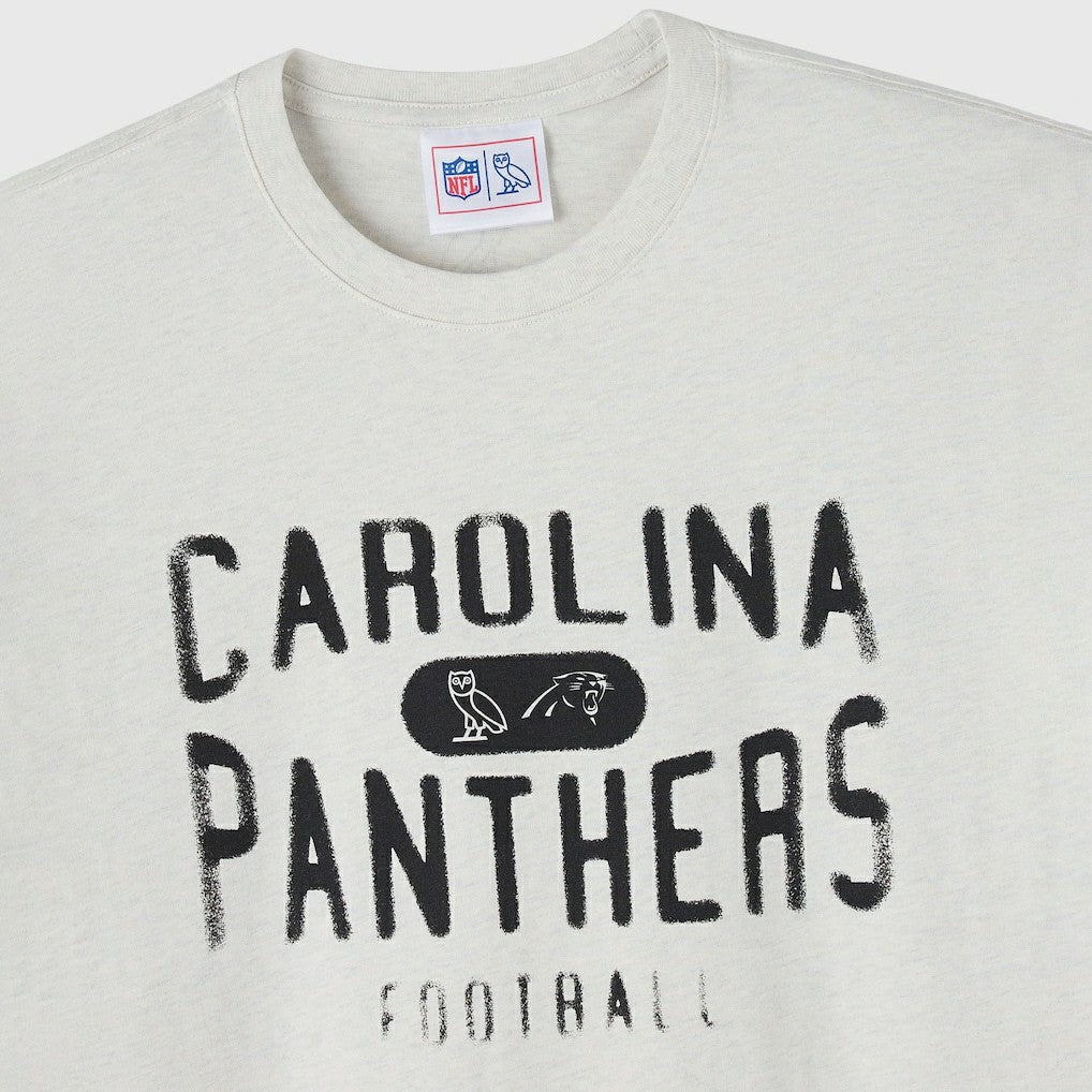 Carolina Panthers OVO x NFL Unisex T-Shirt Heather Gray - NFL