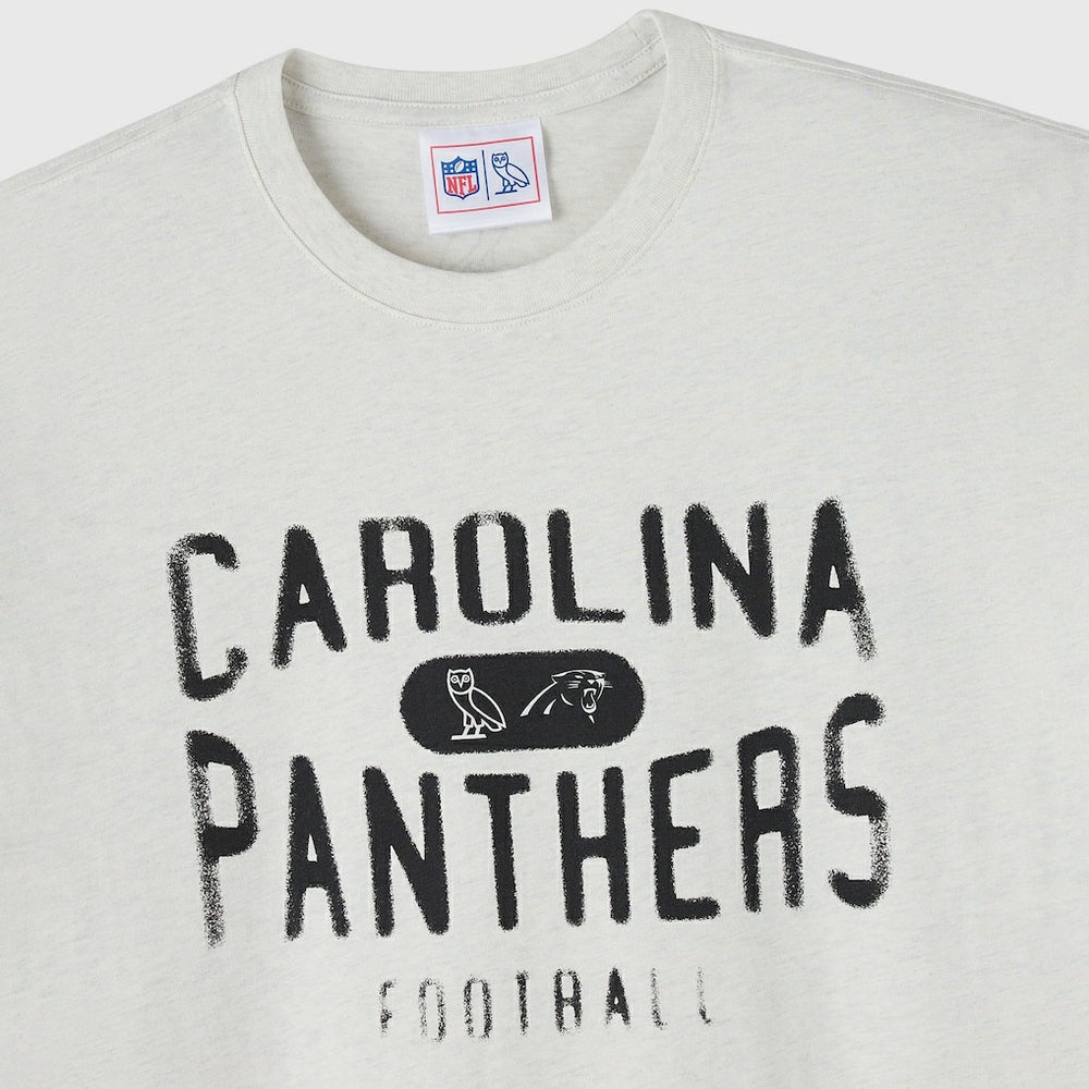 Carolina Panthers OVO x NFL Unisex T-Shirt Heather Gray - NFL