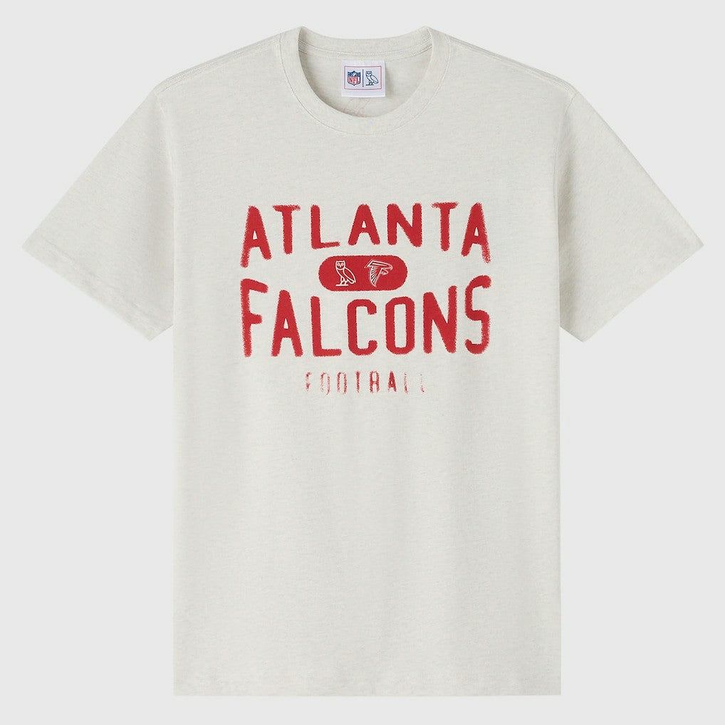 Atlanta Falcons OVO x NFL Unisex T-Shirt Heather Gray - NFL