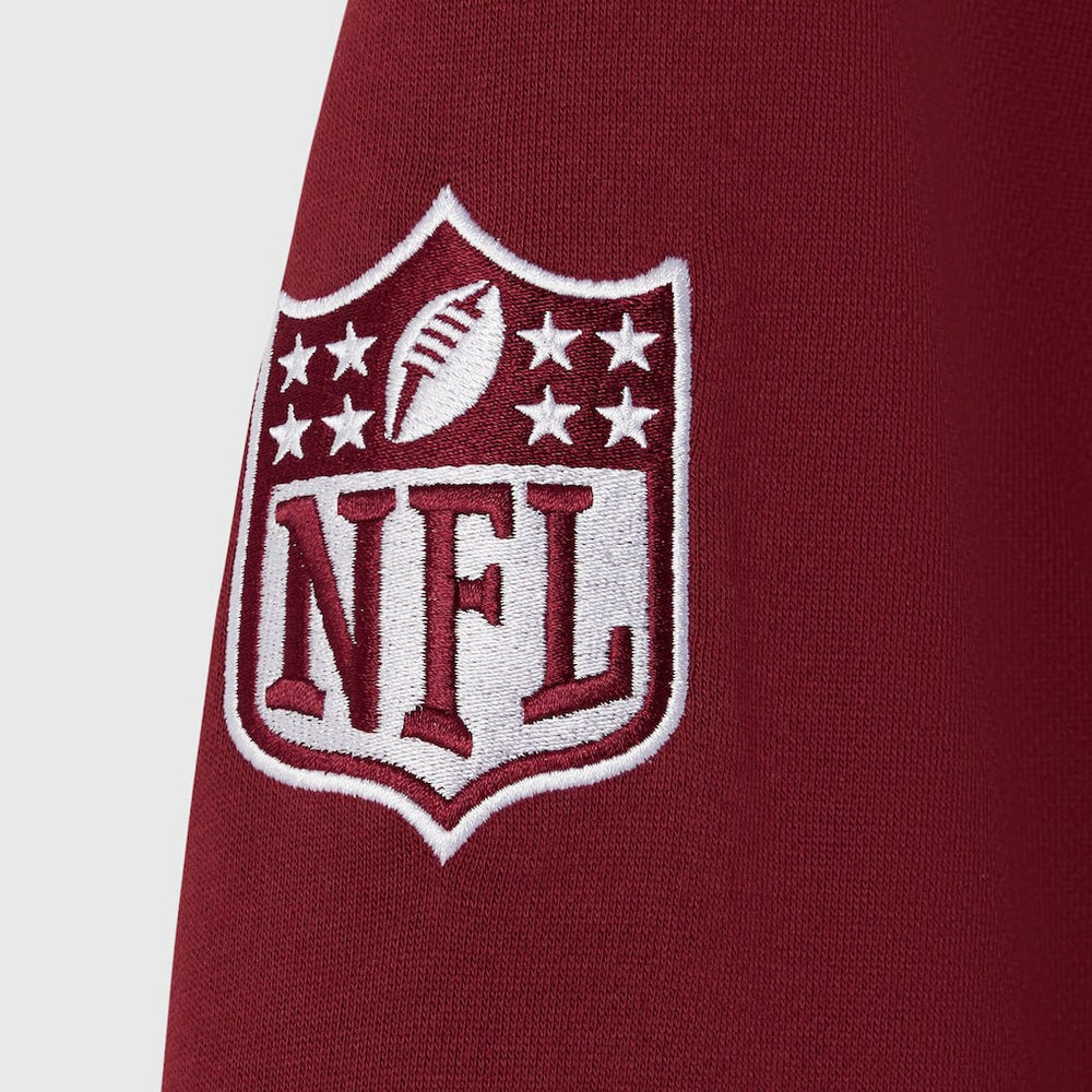 Washington Commanders OVO x NFL Unisex Full-Zip Waffle-Lined Hoodie Burgundy - NFL