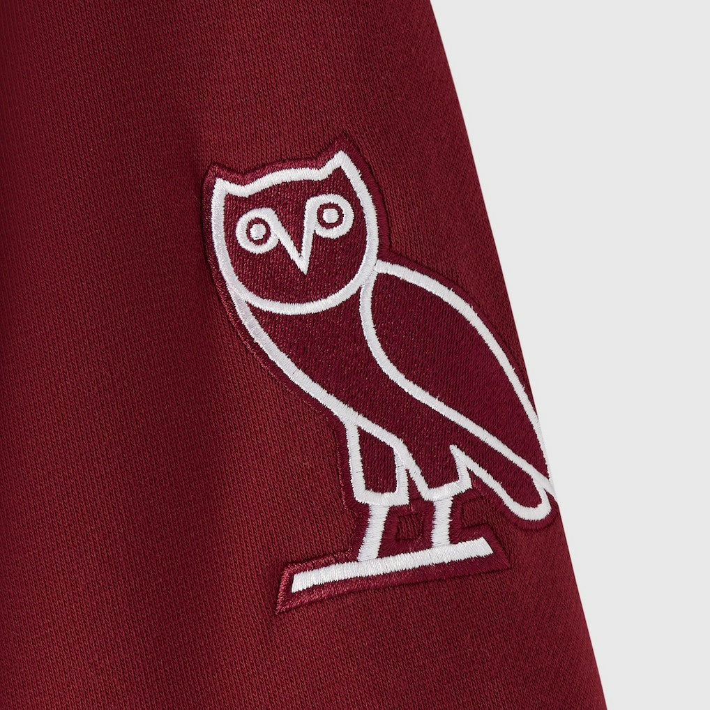 Washington Commanders OVO x NFL Unisex Full-Zip Waffle-Lined Hoodie Burgundy - NFL