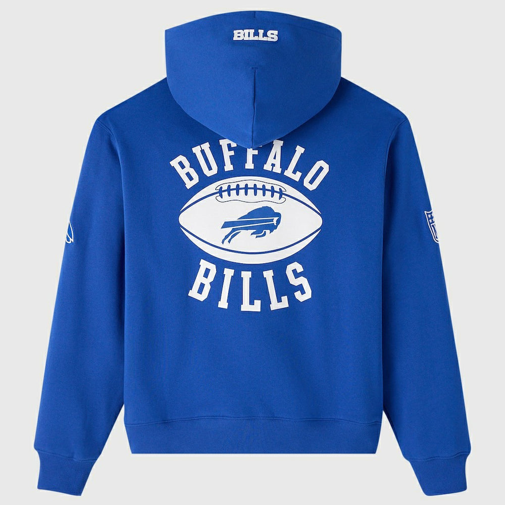 Buffalo Bills OVO x NFL Unisex Full-Zip Waffle-Lined Hoodie Royal - NFL