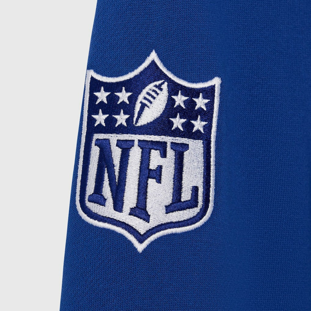 New York Giants OVO x NFL Unisex Full-Zip Waffle-Lined Hoodie Royal - NFL