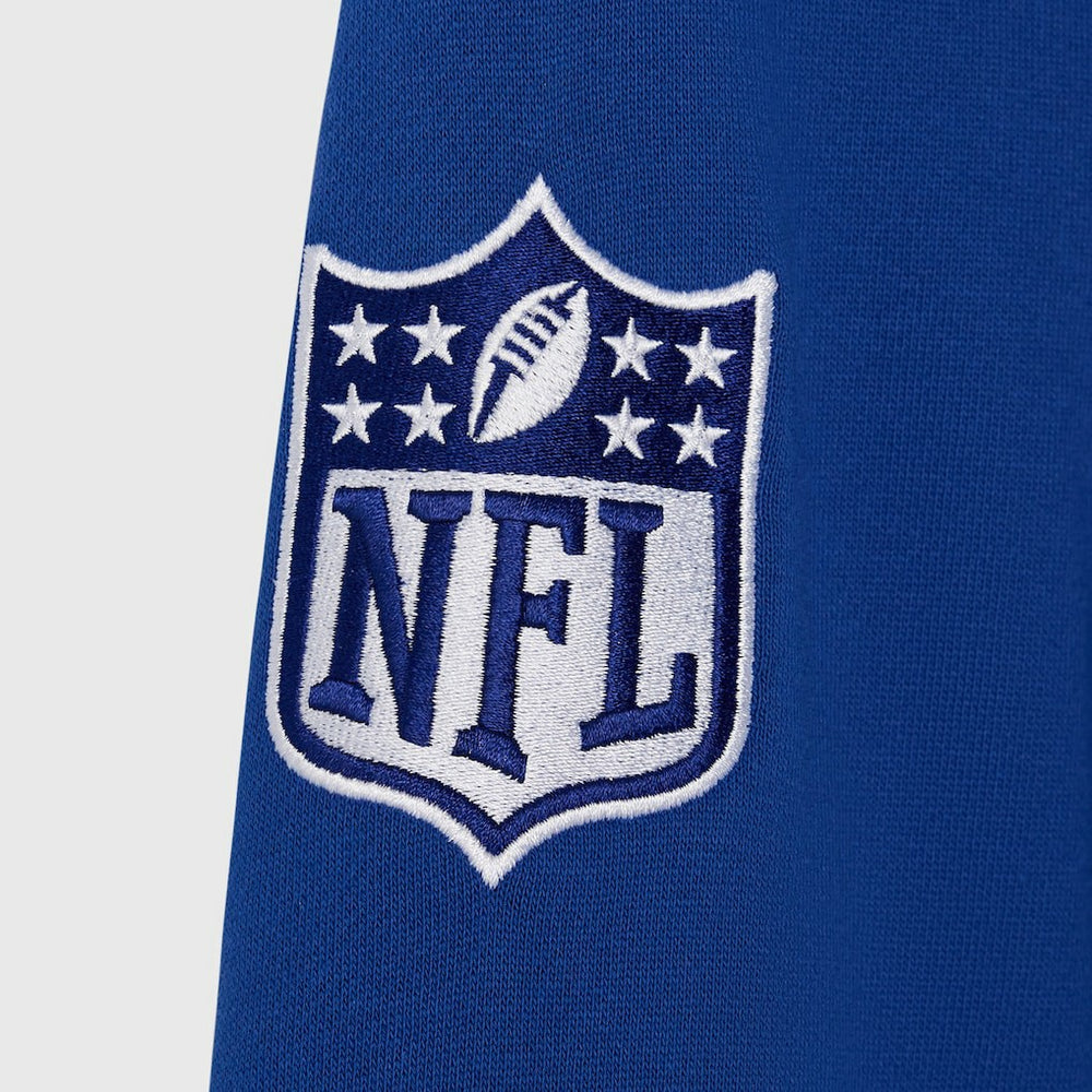 New York Giants OVO x NFL Unisex Full-Zip Waffle-Lined Hoodie Royal - NFL
