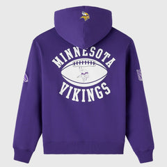 Minnesota Vikings OVO x NFL Unisex Full-Zip Waffle-Lined Hoodie Purple - NFL