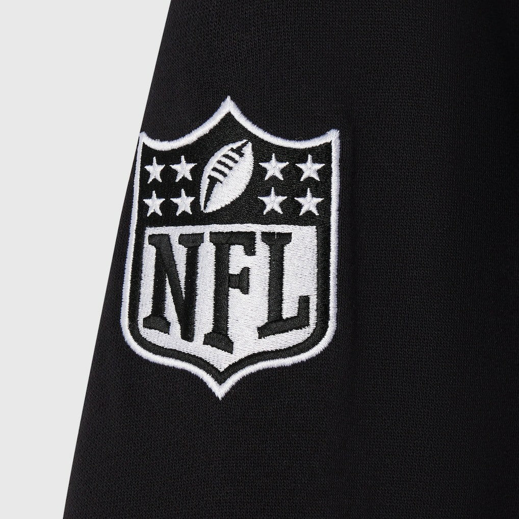 Pittsburgh Steelers OVO x NFL Unisex Full-Zip Waffle-Lined Hoodie Black - NFL