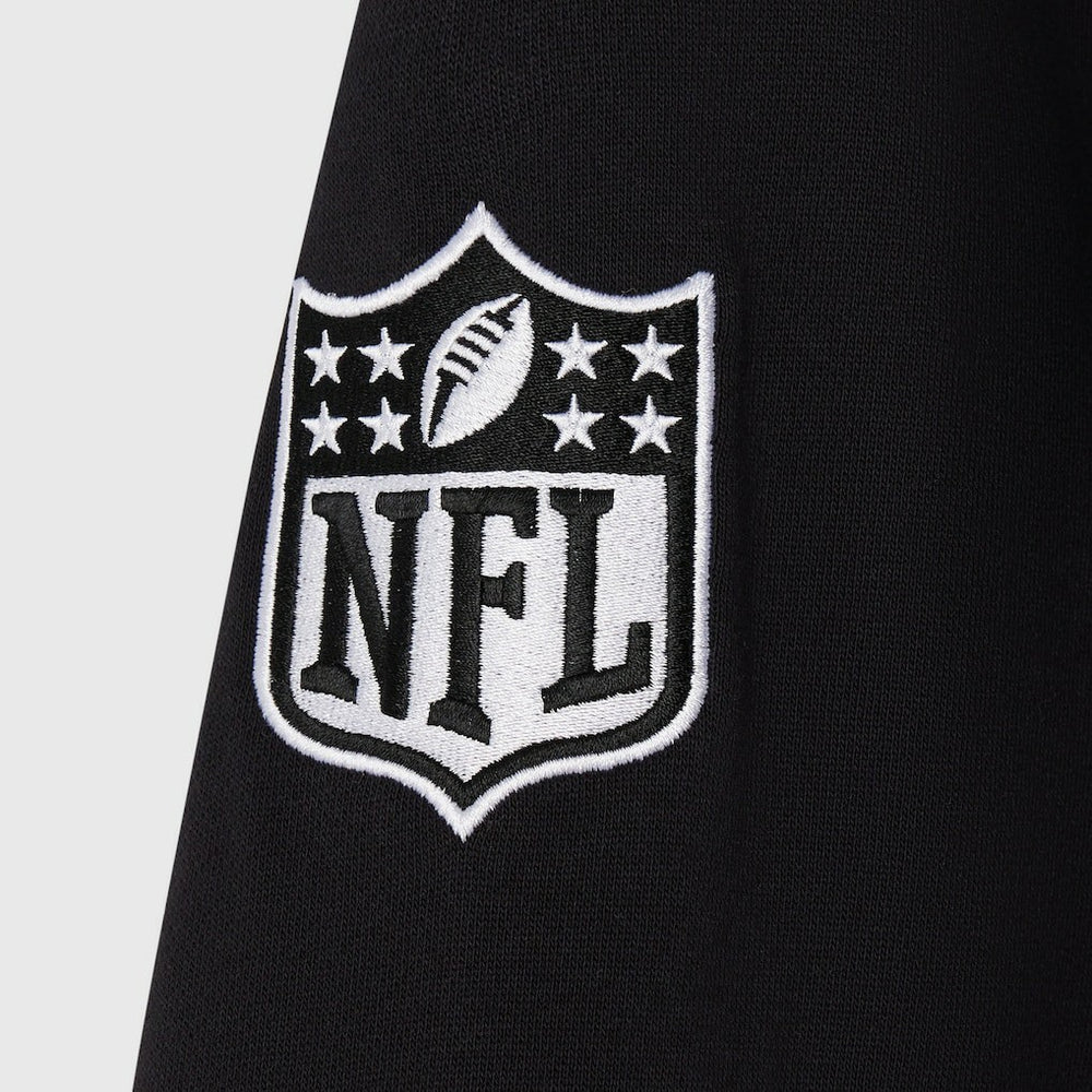 Pittsburgh Steelers OVO x NFL Unisex Full-Zip Waffle-Lined Hoodie Black - NFL