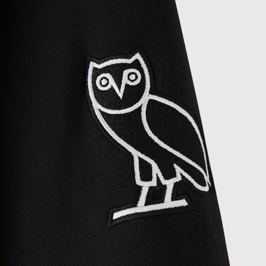 Pittsburgh Steelers OVO x NFL Unisex Full-Zip Waffle-Lined Hoodie Black - NFL