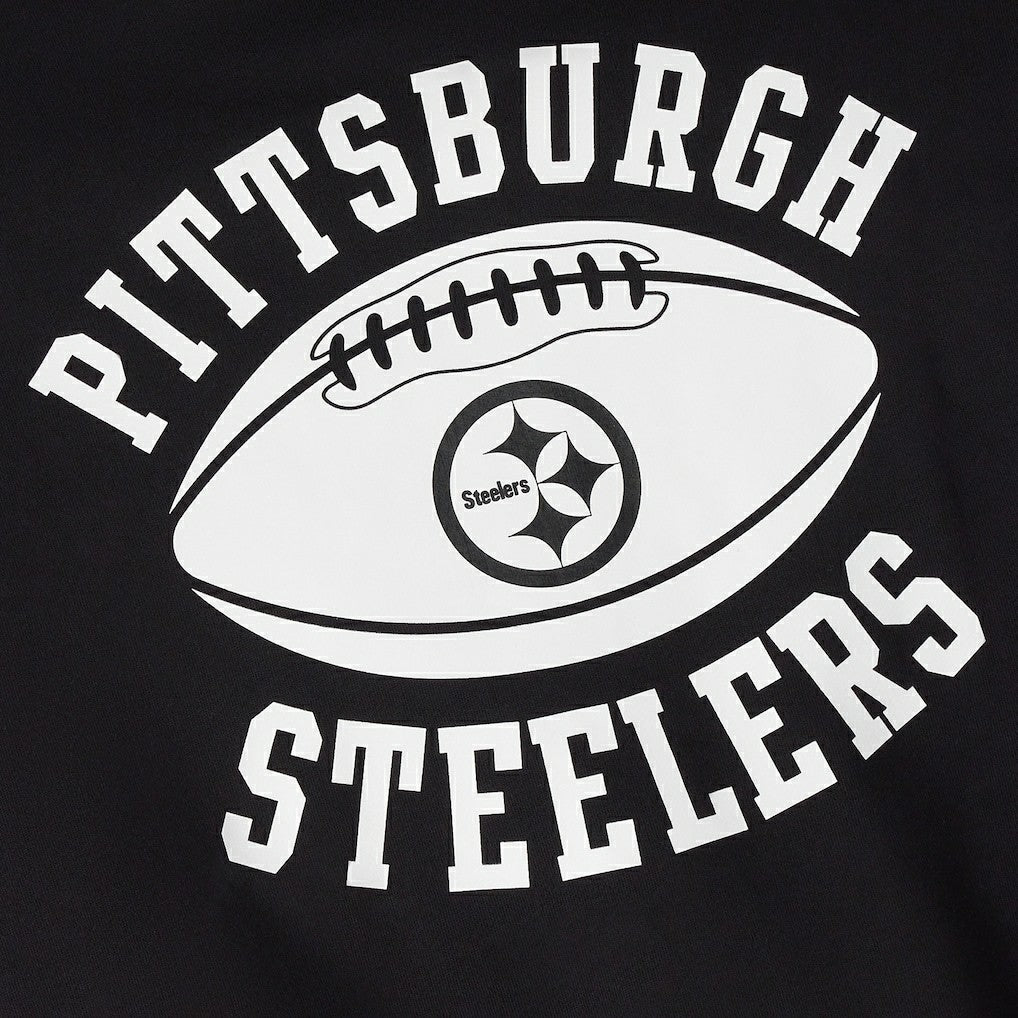 Pittsburgh Steelers OVO x NFL Unisex Full-Zip Waffle-Lined Hoodie Black - NFL
