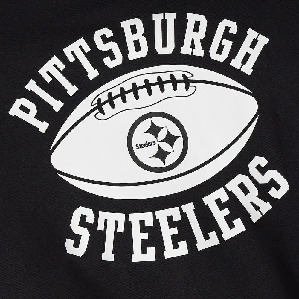 Pittsburgh Steelers OVO x NFL Unisex Full-Zip Waffle-Lined Hoodie Black - NFL