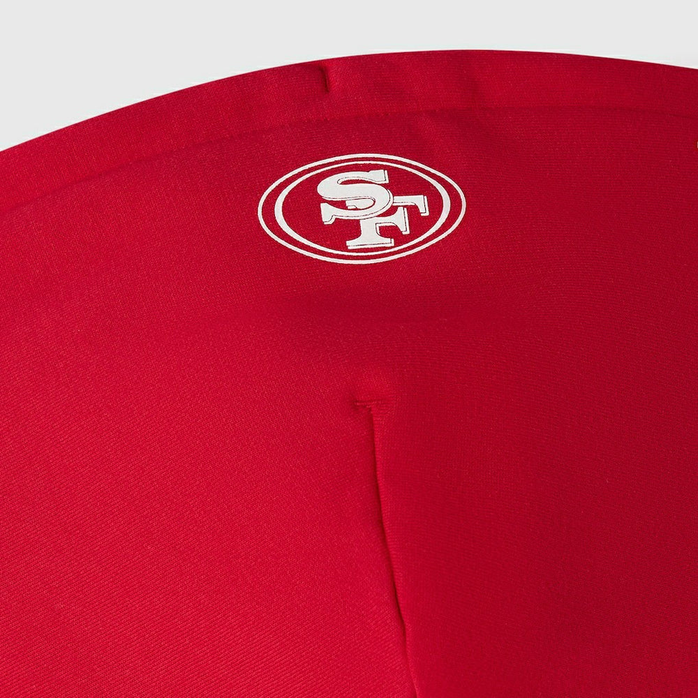 San Francisco 49ers OVO x NFL Unisex Full-Zip Waffle-Lined Hoodie Scarlet - NFL