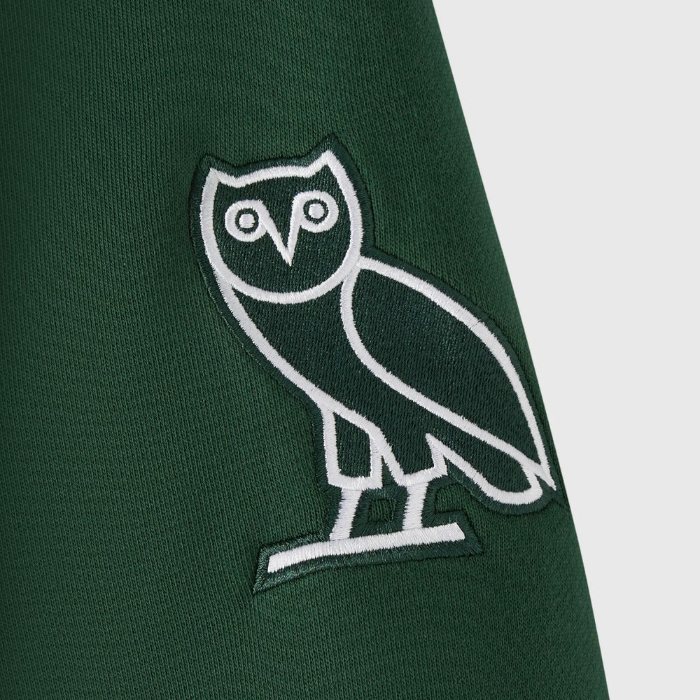 Green Bay Packers OVO x NFL Unisex Full-Zip Waffle-Lined Hoodie Green - NFL