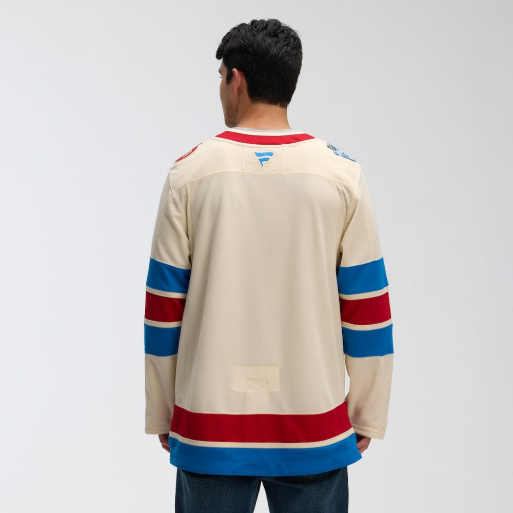 New York Rangers Fanatics 2026 NHL Winter Classic Authentic Pro Jersey Beige