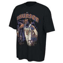 Nike - Jalen Brunson New York Knicks Unisex 2025/26 City Edition Player Graphic T-Shirt - Black