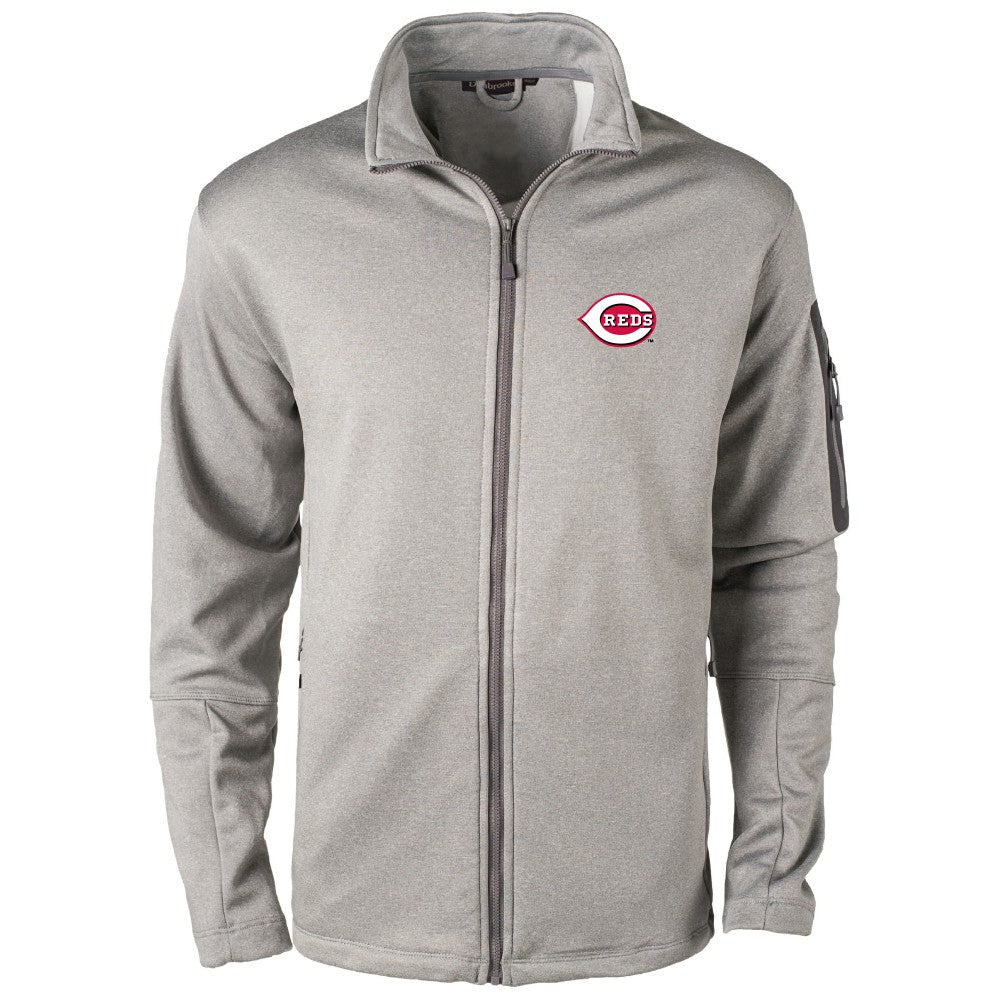 Cincinnati Reds Dunbrooke Pacific Full-Zip Fleece Jacket Clearance