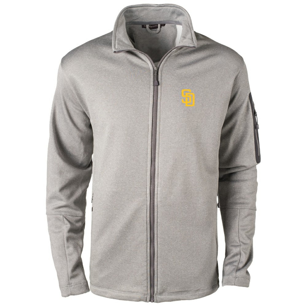 San Diego Padres Dunbrooke Pacific Full-Zip Fleece Jacket Lifestyle