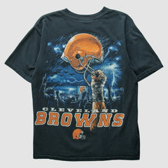 Cleveland Browns NFL 2000s T-shirt Black Vintage - Fanatics