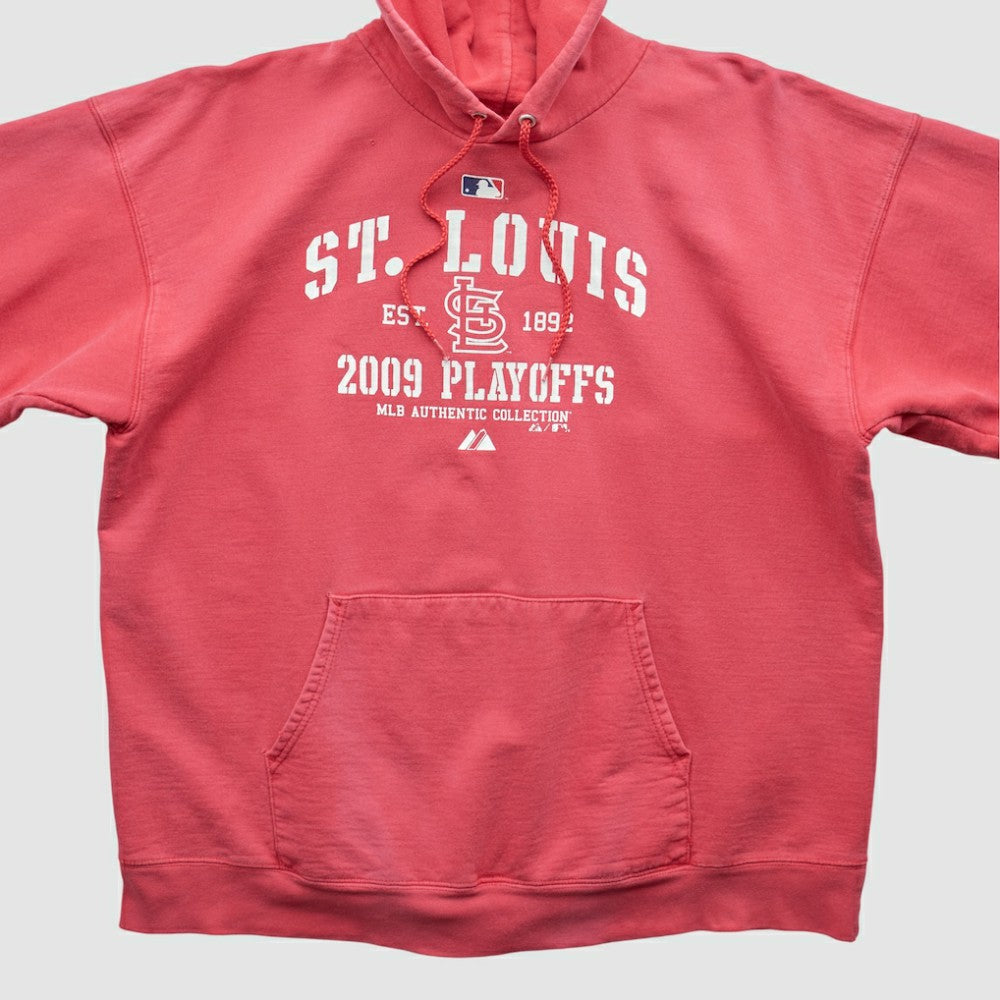 St. Louis Cardinals Majestic 2009 Hooded Pullover Sweatshirt On Sale