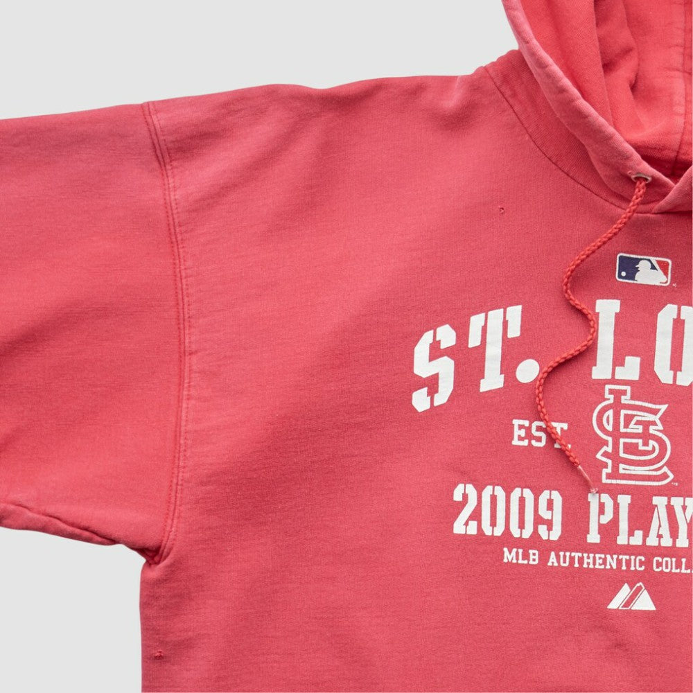 St. Louis Cardinals Majestic 2009 Hooded Pullover Sweatshirt On Sale
