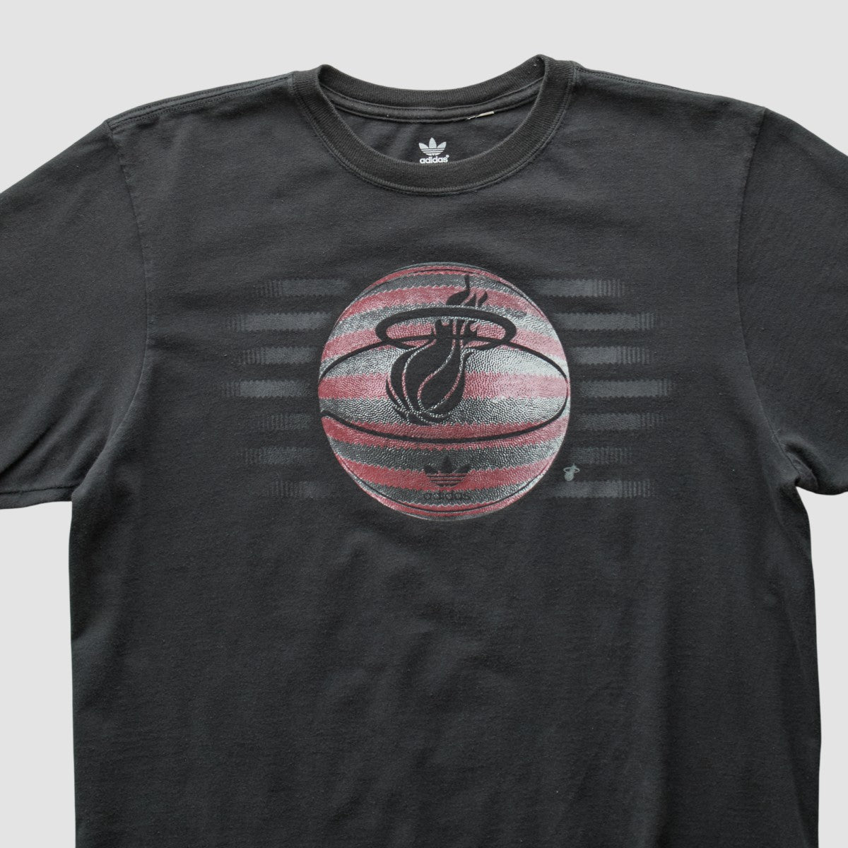 Adidas - Miami Heat 2010s T-shirt - Black Vintage
