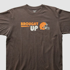 Cleveland Browns Reebok 2000s T-shirt Brown Vintage - Fanatics
