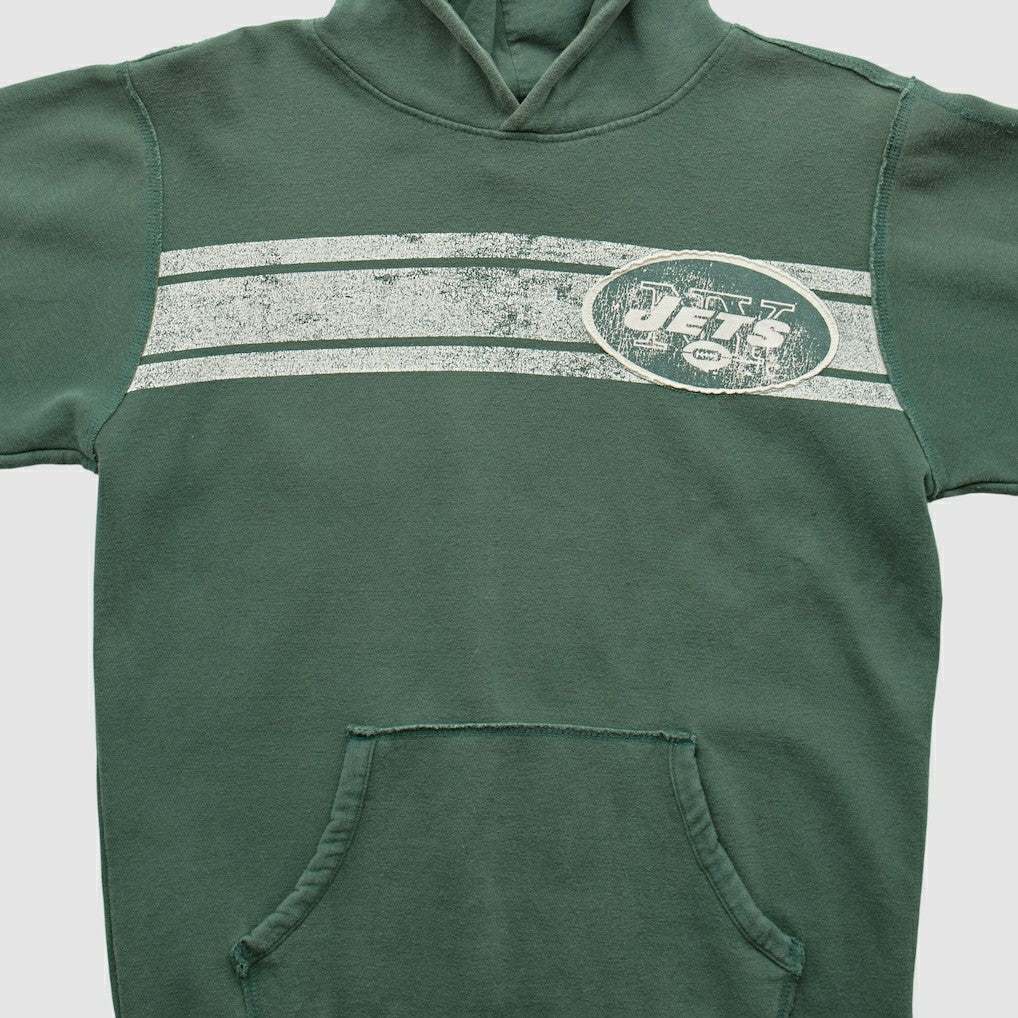 New York Jets 2000s Hooded Pullover Sweatshirt Green Vintage - Fanatics