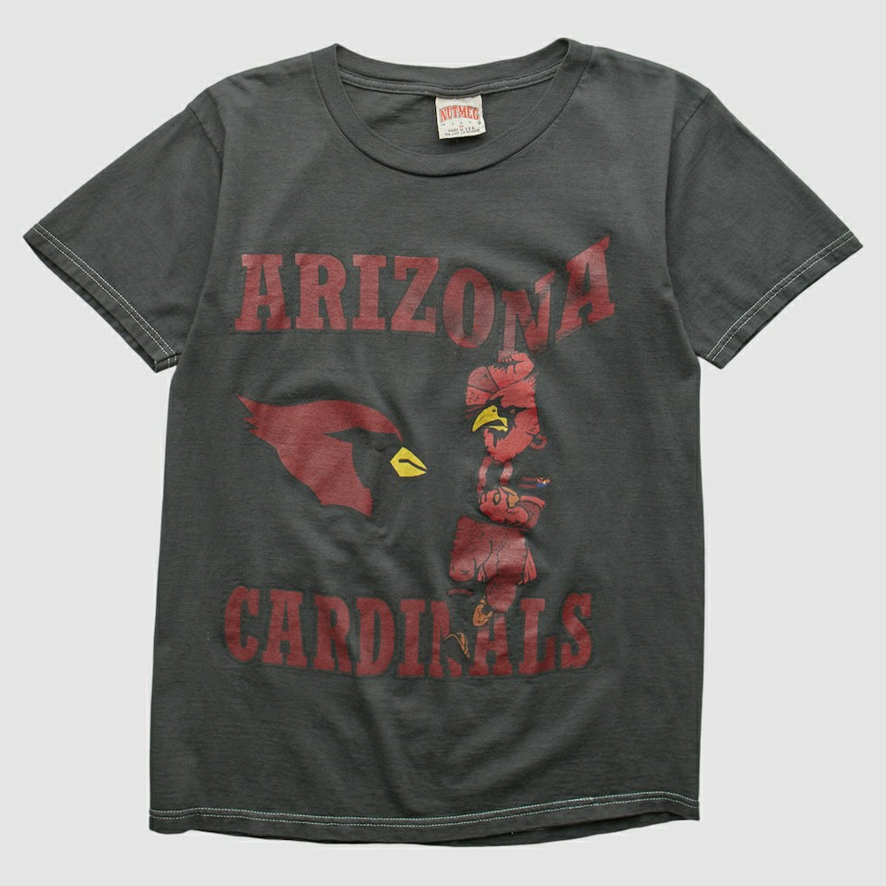 Arizona Cardinals Nutmeg Mills 90s T-shirt Charcoal Vintage - Fanatics